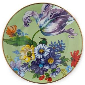MacKenzie Child Flower Market Dinner  Plate